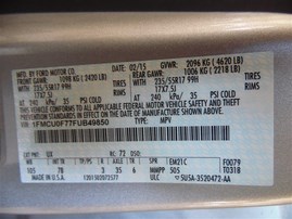 2015 Ford Escape S Silver 2.5L AT 2WD #F24718